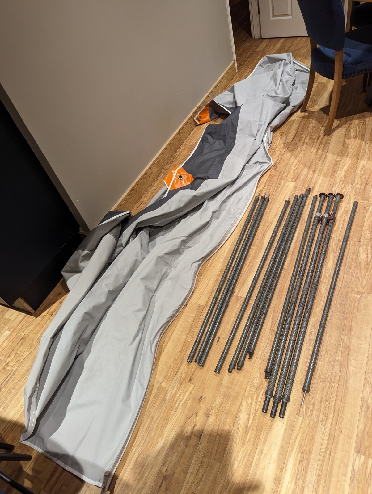 Isabella Shadow Sun Canopy CarbonX 400cm 4m Excellent Condition