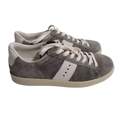 ECCO Men\'s Suede Oxford‎ Dress Shoes, Lace-Up, Light Gray, Size 42 ECCO Men main image 3