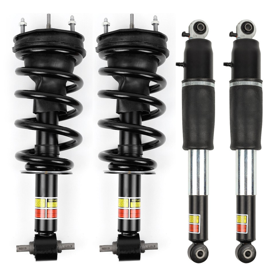 4X Front Rear Shocks Struts Assembly 20072014 For Cadillac Escalade