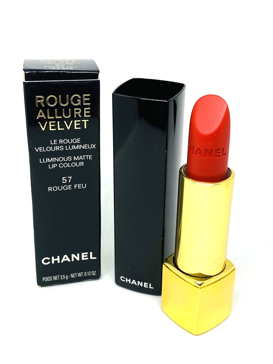 CHANEL Rouge Allure Velvet Luminous Matte Lip Colour Lipstick - 57