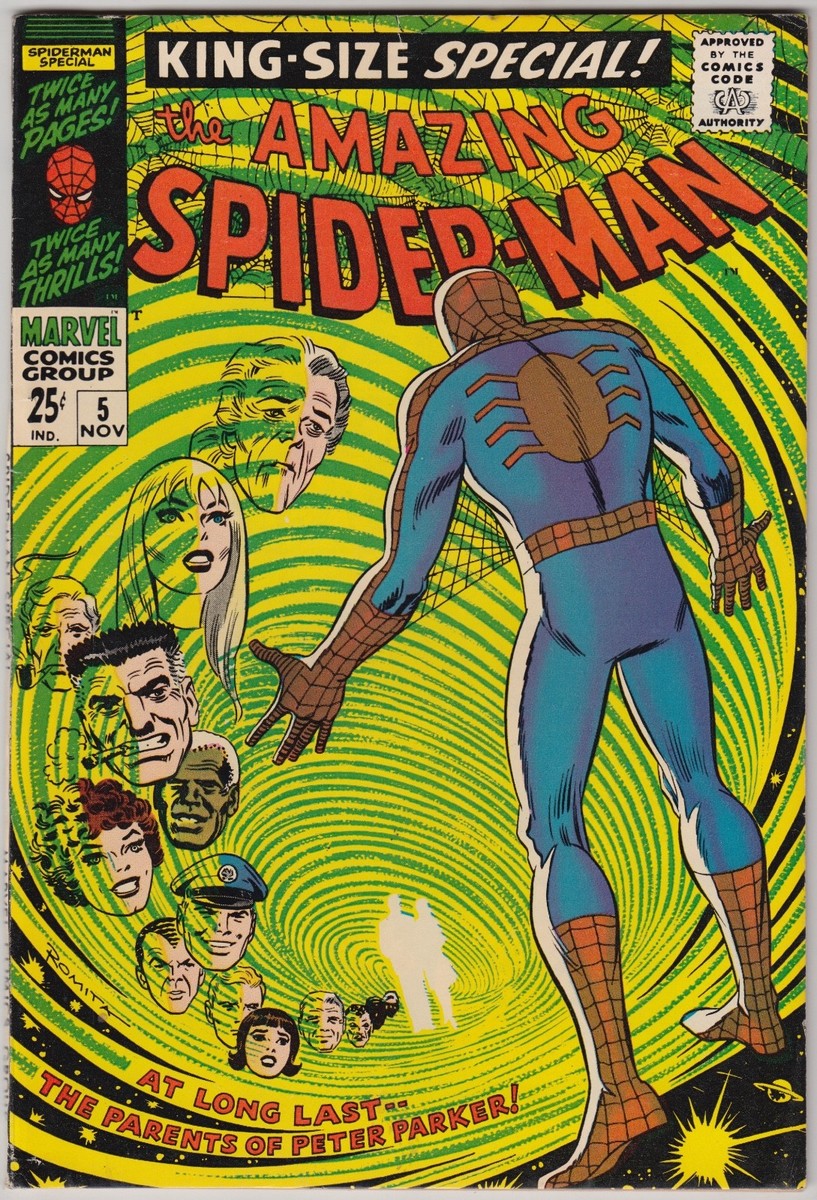 AMAZING SPIDER-MAN ANNUAL #5, MARVEL COMICS, VF/VF+ CONDITION | eBay