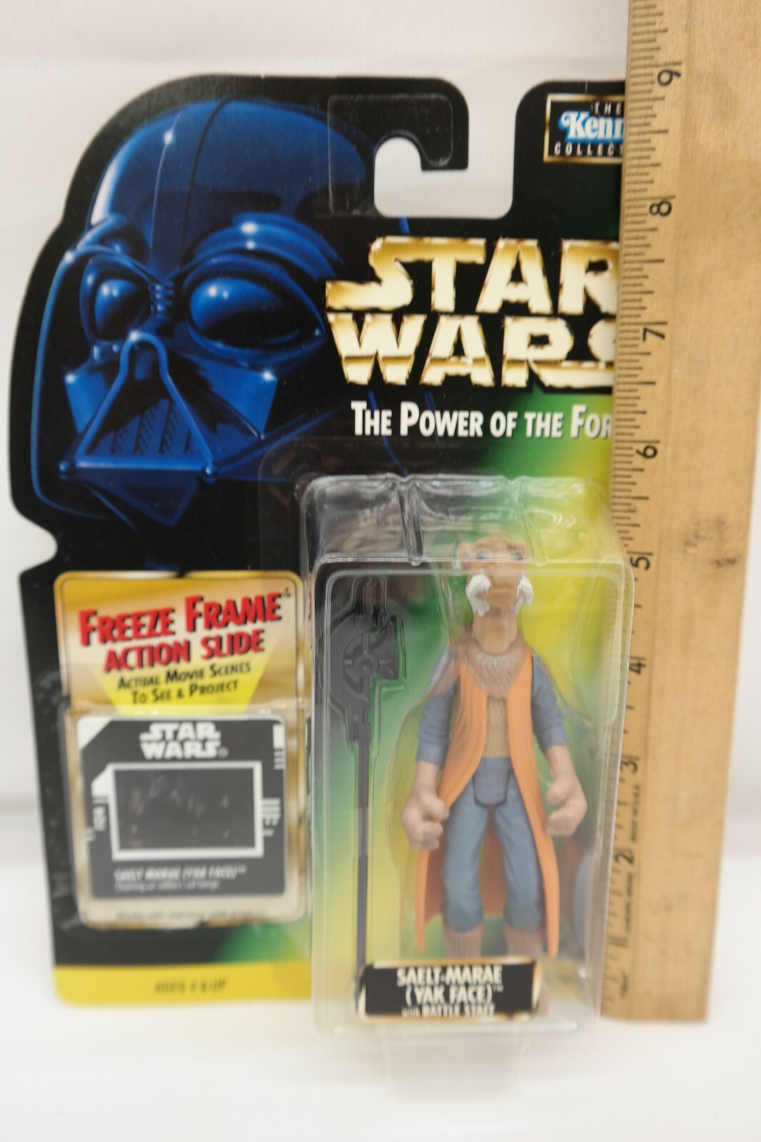 Saelt-Marae Yak Face Freeze Frame Star Wars Power of the Force Hasbro 1997 TY