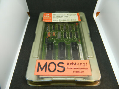 1 x Siemens Mikrocomputer Baugruppe SMP80-E200 BNR 98.600.079 B88080-A22-E200