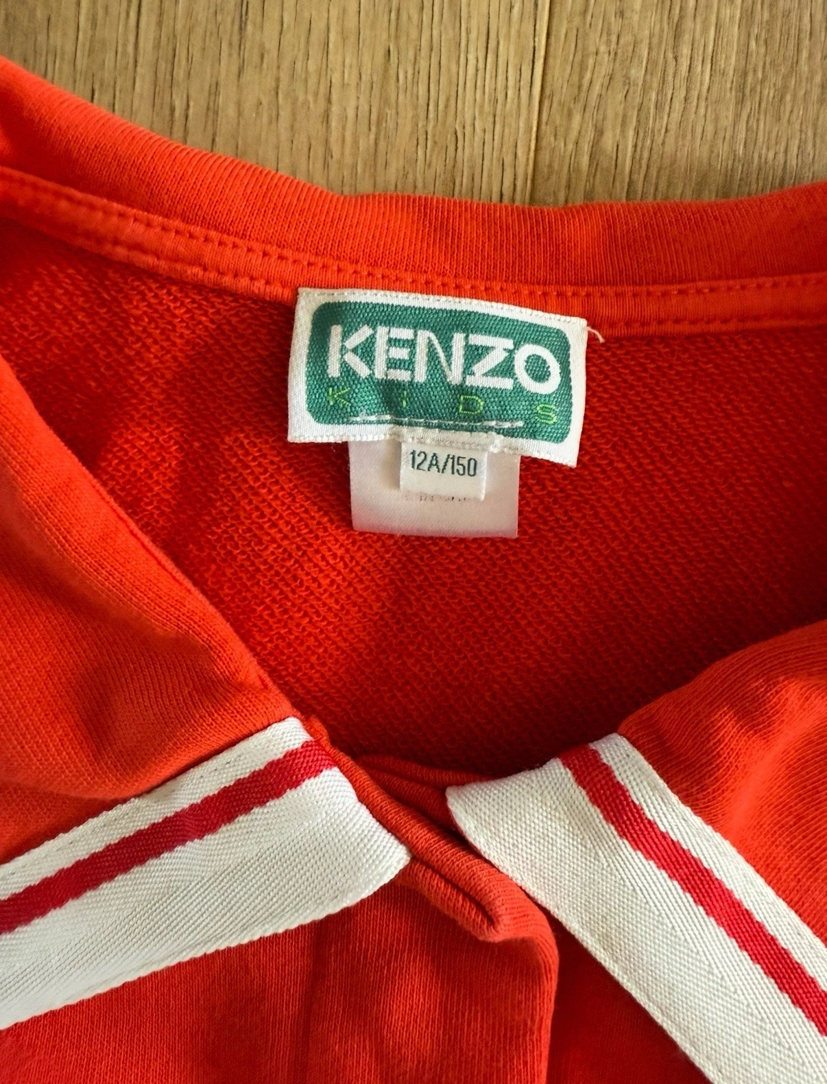 Vestito Kenzo Rosso Bambina Taglia 12 Anni