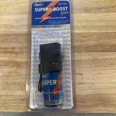 Supco SPP6E Super Boost E Series Electronic Potential Relay Hard Start Capacitor