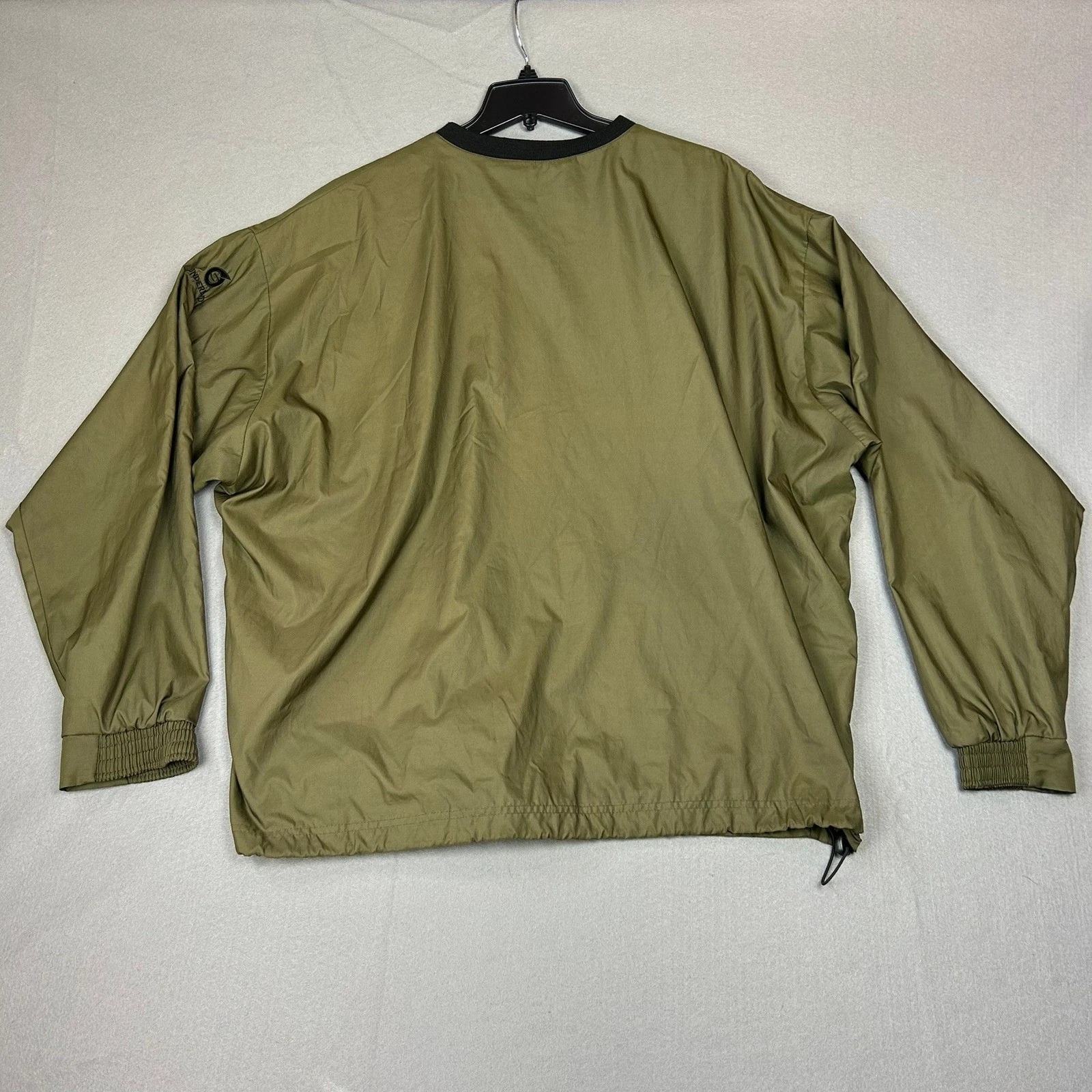 Sunderland of Scotland Pullover Weatherbeater Rain Jacket Mens XL Olive Green image 9