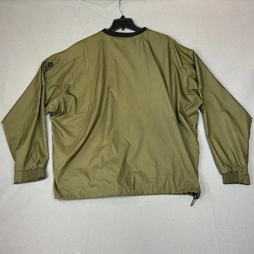 Sunderland of Scotland Pullover Weatherbeater Rain Jacket Mens XL Olive Green image 9