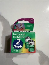 Fujifilm 200 2pack 2x24 Exp -sunlight, Flash 35mm Film Exp 2012 FujiColor  