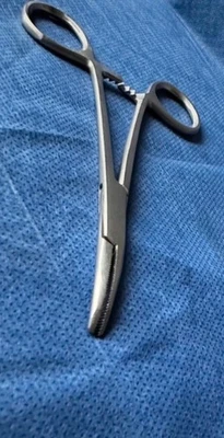 Mosquito Forceps Hemostat Haemostatic Clamp Forcep. Curved x5 - Image 1 of 3