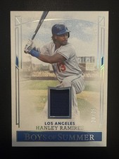 2024 Panini Boys of Summer Pastime Materials Hanley Ramirez #PM-HR  /25