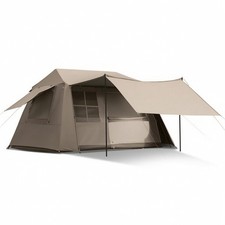 Roof Style Tent Waterproof Double Layer Tent Portable for Backyard
