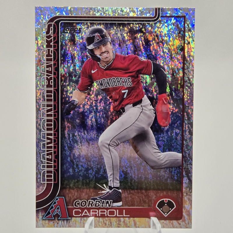 2025 Topps Series 1 - Corbin Carroll #78 Sandglitter Diamondbacks 