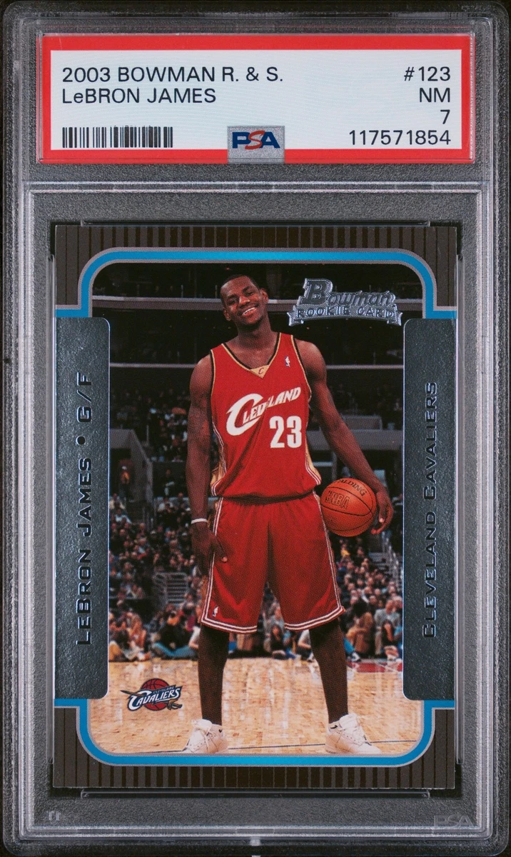 Bowman LeBron James Basketball Rookie Sports Trading Cards for