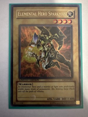 Elemental HERO Sparkman YSD-ENS01 Starter Deck 2006-Limited Edition Limited...