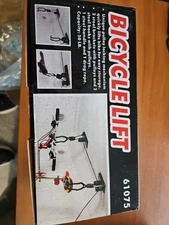 Bicycle Lift Bike Ceiling Mount Pulley Hoist Rack Garage Storage Hooks Hanger 