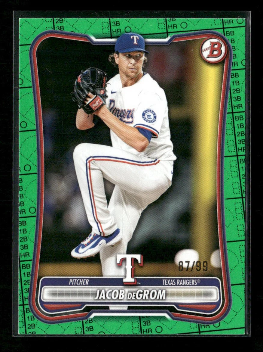 Bowman Jacob deGrom Baseball Sports Trading Cards & Accessories
