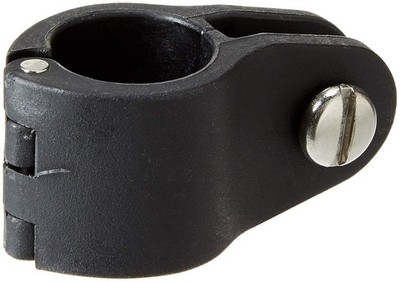 Sea Dog 273162-1 Hinged Jaw Slide Fitting with Bolt - 7/8'', Black