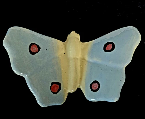 Very Rare Weller Pottery Butterfly Figure for Bouquet Unmarked Unknown Line