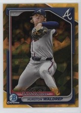 2024 Bowman Chrome Sapphire Prospects Yellow 39/75 Hurston Waldrep #BCP-190 1k9t
