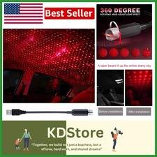 Car Interior Star Night Light USB Flexible Projector Romantic Atmosphere LED ...