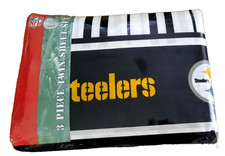 VTG NFL Pittsburgh Steelers Dan River Percale...