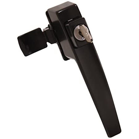 Hillman Pushbutton Latch without Tie Down Black (2") 853145