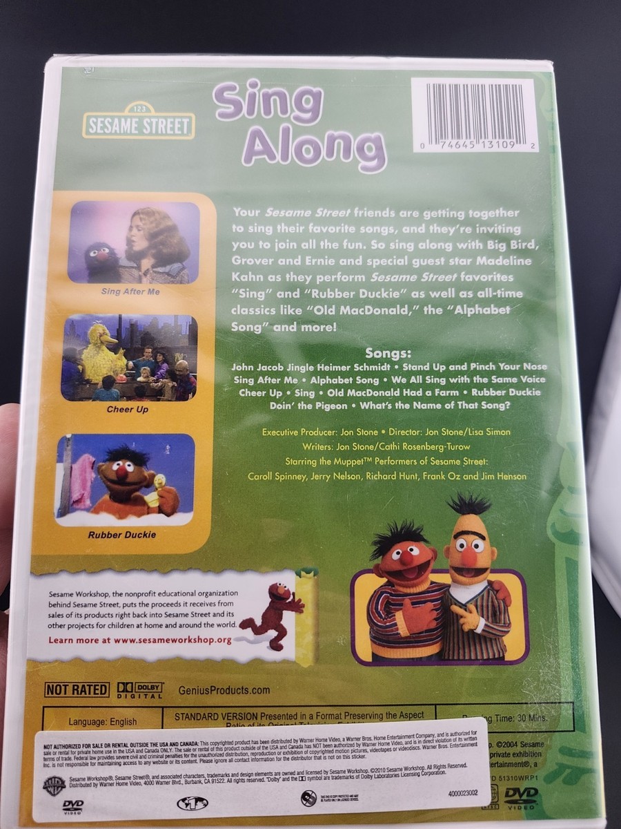 Sesame Street - Sing Along (DVD, 2004) for sale online | eBay