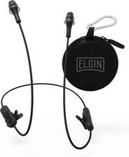 Elgin Ruckus Wireless Bluetooth Earplug Headphones Noise Cancelling Safety Earbu