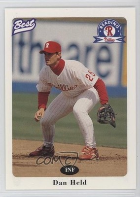 1996 Best Reading Phillies Dan Held #19 05v0