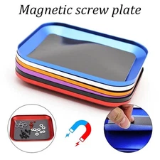 Screw Magnetic Tray Nuts Storage Nut Riveter Tool Aluminum Alloy Mat Collect
