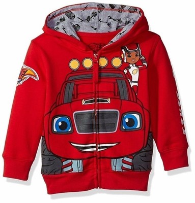 Nickelodeon Boys' Toddler Monster Machines Lets Blaze Hoodie | eBay