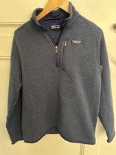 Patagonia Jacket Mens M New Navy Better Sweater Performance Stretch 