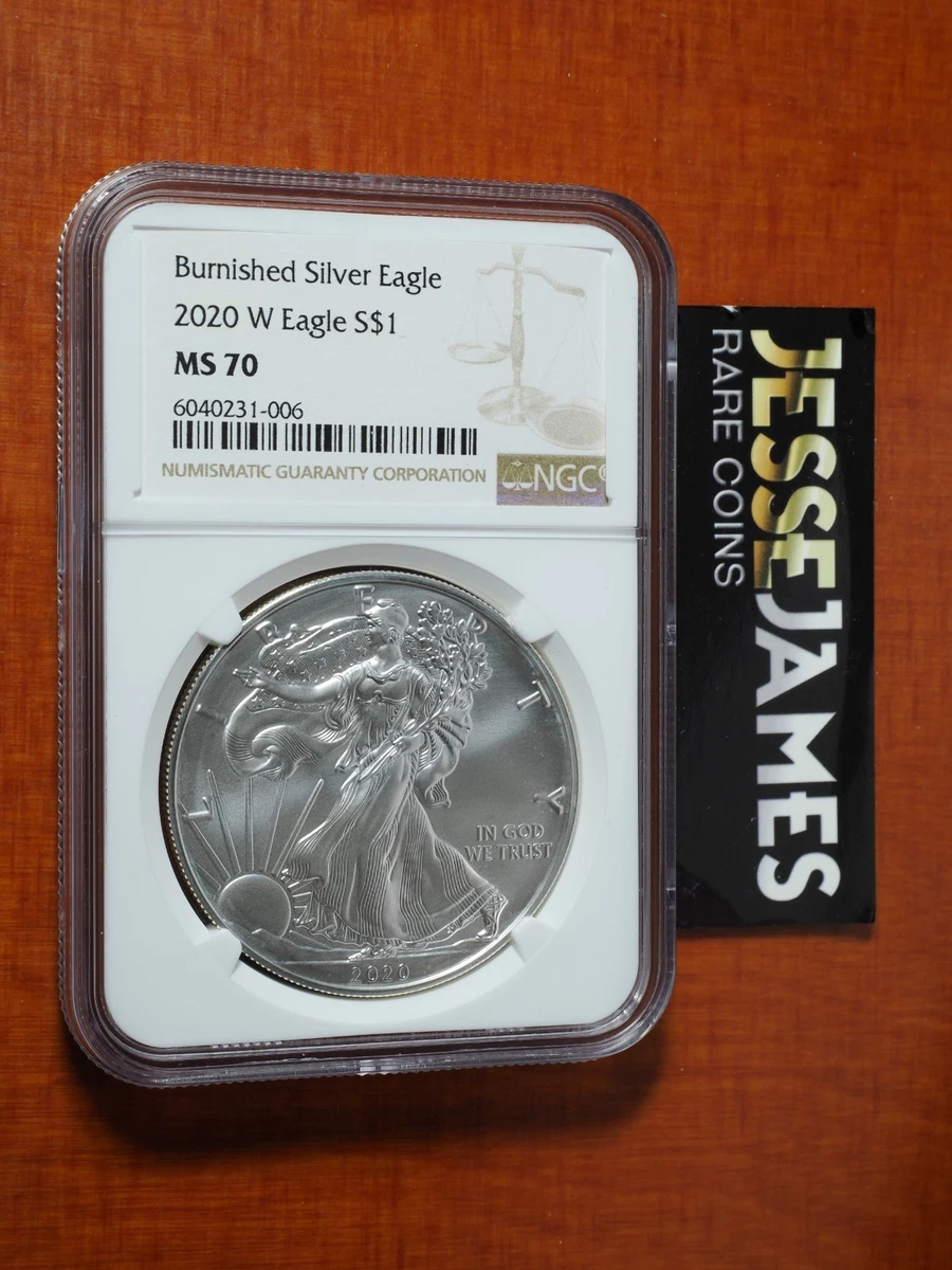 American Eagle MS 70 Graded 2020 Silver Bullion Coins for sale | eBay
