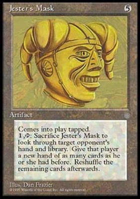 Jester's Mask - Light Play MTG Ice Age