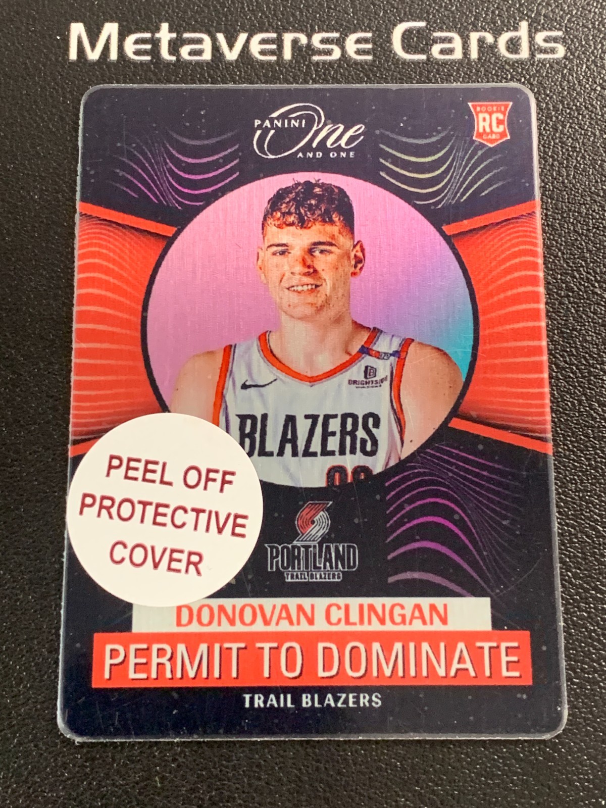 2024-25 Panini One and One Donovan Clingan Permit to Dominate RC Case Hit SSP