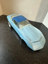 MPC Corvette Rainbowvette or Stock Vintage 1978 Big 1:20 Model Kit Used Built