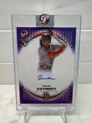 2026 Topps Pristine Roman Anthony PURPLE Refractor RC Rookie Card Auto /99 SSP