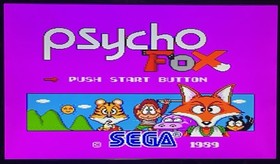 Psycho Fox Sega Master System Authentic SMS CIB w/Manual Misprint Label - Tested