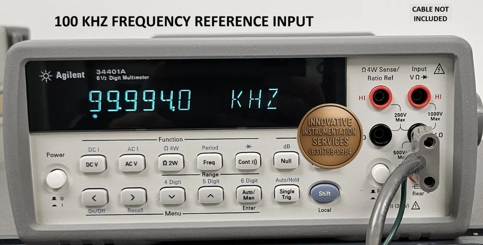 Agilent 34401A 6.5 Digit Multimeter Calibrated! Tested! Mint Condition ! - Image 4 of 4