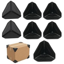 100Pcs Plastic Corner Protectors, 80x80x80mm Edge Protector for , Storage, Mo...