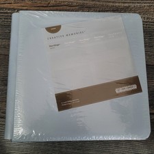 Creative Memories 2008 Flex Hinge Album 8x8 Light Blue No Pages SEALED NEW  