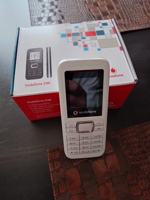 Vodafone 246 Seniorenhandy Ohne Simlock, Neu, Weiß