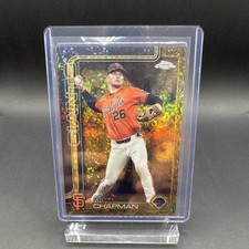2025 Topps Gilded Collection Matt Chapman GOLD MINI-DIAMOND /50 #44 Giants
