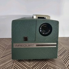 Vintage Airequipt Superba 33A 35mm Slide Projector For Parts Needs Bulb