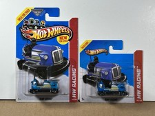 Hot Wheels HW Racing New For 2013 Bump Around Long/Short Card Variation Lot 2X