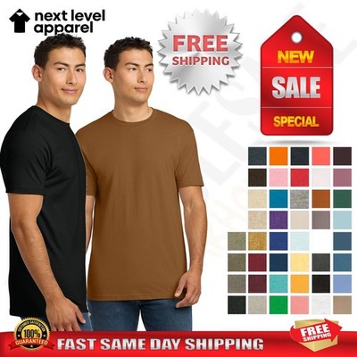 Next Level Apparel Unisex Super Soft Premium Plain T-Shirt 3600