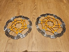 Hope Floating Brake Rotors orange - 180 and 160mm