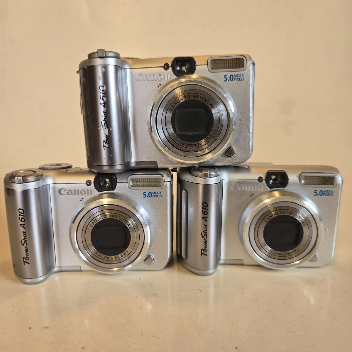 Canon PowerShot A610 Digital Cameras with DPOF Support for Sale