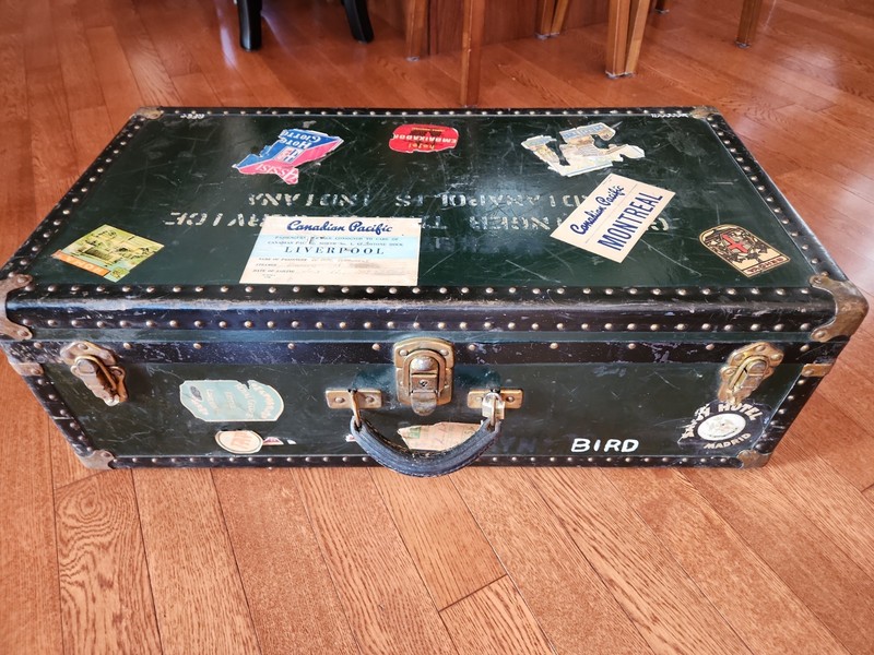 Antique Steamer Trunk