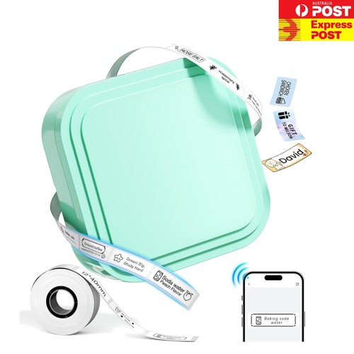 Label Mini 3 Compact D32 Bluetooth Label Printer - Inkless Mini Label Maker for iOS ...